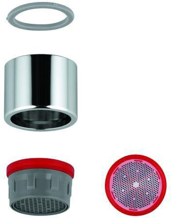 GROHE Mousseur 46895 Strahlregler supersteel M22 x 1,0 Innengewinde 15 l/min