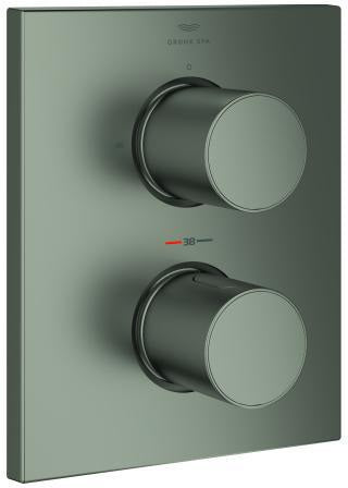 GROHE Grohtherm F Thermostat 2-Wege-Umstellung für Rapido T – satin graphite