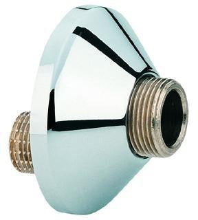 GROHE S-Anschluss 12001 – Verstellbar 7,5 mm, 1/2" x 3/4", Chrom