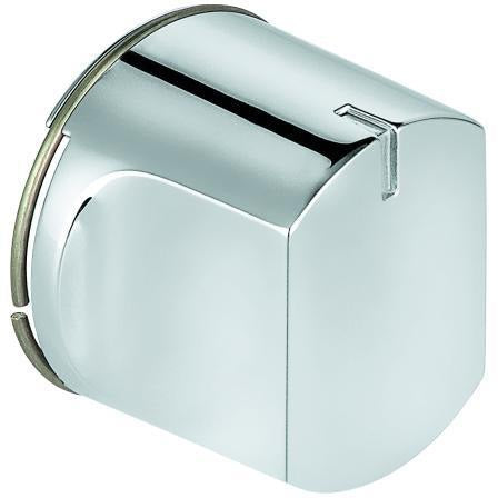 GROHE Umstellknopf 48447 rund für EHM-FMS mit 3-Wege Umstellung chrom – StarLight Oberfläche