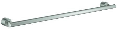 GROHE Atrio Badetuchhalter 600 mm – Hochwertiger Handtuchhalter aus Messing mit verdeckter Befestigung und Chrom-Oberfläche