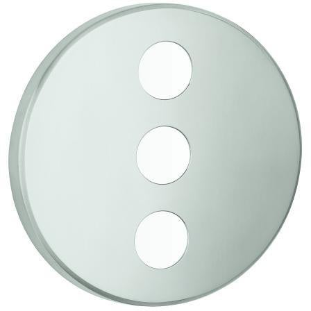 GROHE Rosette 48366 rund für SmartControl – Chrom, 158 mm, Metall