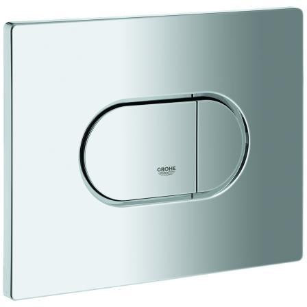 GROHE Arena Cosmopolitan WC-Betätigung 38844 – Pneumatisch, Chrom, 2-Mengen-Technik