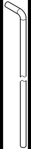 GROHE Zugstange 65196 chrom – Exzenterstange für Badarmaturen, hochwertiges Chrom-Finish