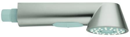 GROHE Spülbrause 64156 Chrom – 2 Strahlarten & SpeedClean Antikalk