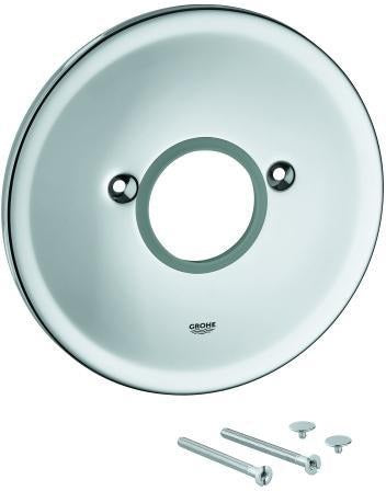 GROHE Rosette 46469 Chrom – Armaturenrosette mit 170 mm Außendurchmesser