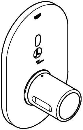GROHE Eurosmart CE Special Infrarot-Brausethermostat 36456 FMS für 36458/36459 Chrom