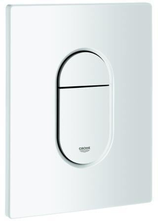 GROHE Arena Cosmopolitan WC-Betätigung 38844 – Pneumatisch, Chrom, 2-Mengen-Technik