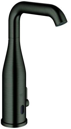 GROHE Essence E Infrarot-Elektronik Waschtisch-Armatur mit Mischung & Temperaturbegrenzer, 6V Batterie, Chrom