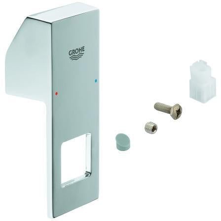 GROHE Hebel 46802 Chrom – Armaturengriff mit rot/blauer Temperaturanzeige