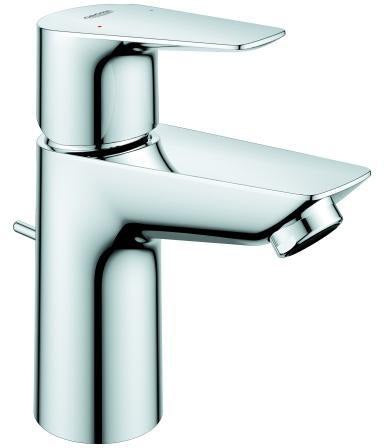 GROHE BauEdge Einhand-Waschtischbatterie S-Size mit 3,5 l/min Durchfluss, Chrom