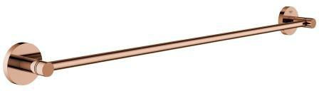 GROHE Essentials Badetuchhalter 600 mm Metall chrom – verdeckte Befestigung, zum Bohren oder Kleben