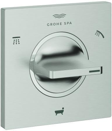 GROHE Allure 3-Wege-Umstellung Fertigmontageset für 29033 in cool sunrise gebürstet