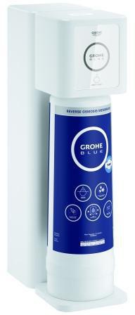 GROHE Blue Umkehrosmose Filter Starter Set 40877 – Reines Wasser ohne Speicher