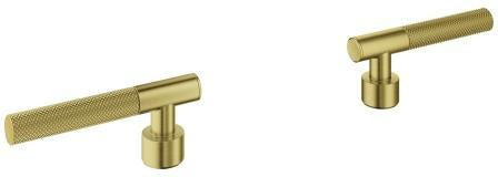 GROHE Atrio Private Collection Hebelgriffe mit Rändelstruktur in Chrom