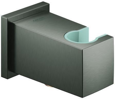 GROHE Euphoria Cube Wandanschlussbogen 26370 mit Wandbrausehalter, Chrom