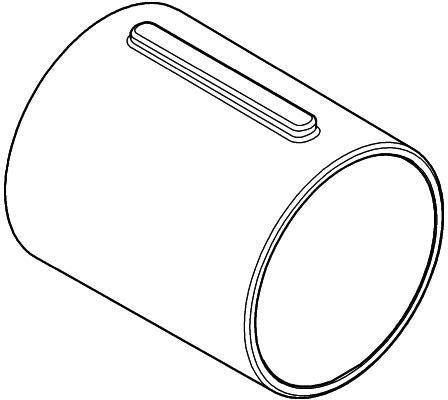 GROHE Griff 48192 Chrom – Ersatzgriff für Sanitär-Armaturen