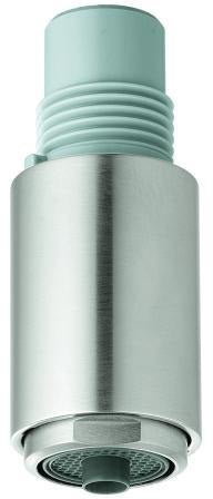 GROHE Spülbrause 48427 für GROHE Blue EH-SPT-Batterie C-Auslauf in Chrom – Dual Strahlregler, Messing