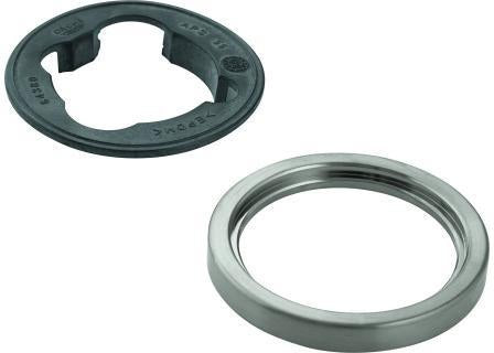 GROHE Rosette 48603 für Waschtischbatterien ohne Zugstange, rund, Chrom
