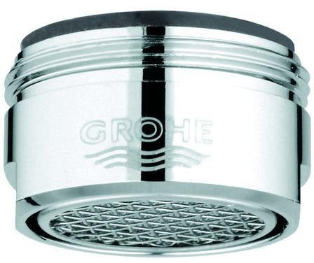 GROHE Spar-Laminarstrahlregler 13955 mit 8,3 l/min, M24x1 Außengewinde, chrom