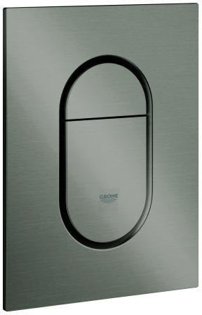 GROHE Arena Cosmopolitan S WC-Betätigungsplatte 2-Mengen/Start&Stopp hard graphite