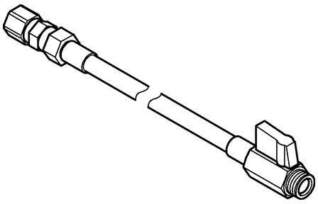 GROHE Anschlussset 42459 für Sensia IGS Dusch-WC – Chrom, passgenaue Montage