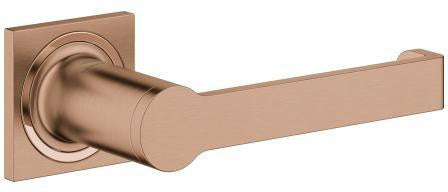 GROHE WC-Papierhalter Allure 40279_1 ohne Deckel cool sunrise gebürstet – Wandmontage, verdeckte Befestigung