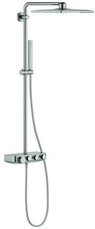 GROHE Euphoria SmartControl 310 Cube Duo Duschsystem mit Thermostat, chrom