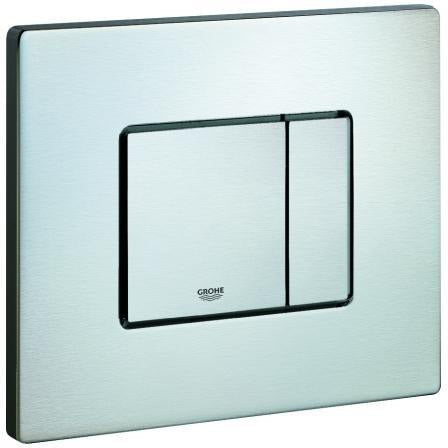 GROHE Skate Cosmopolitan WC-Betätigung Edelstahl waagerechte Montage 156x197 mm