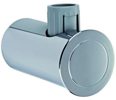 GROHE Brausestangenhalter 48092 Chrom – Für Brausestangen Ø 22 mm, Wandmontage, inkl. Befestigungsset