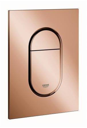 GROHE Arena Cosmopolitan S WC-Betätigungsplatte 2-Mengen/Start&Stopp hard graphite