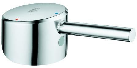 GROHE Hebel 46869 Chrom – Ersatzgriff mit Temperaturanzeige rot/blau