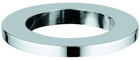GROHE Rosette 36370 Chrom – Armaturenrosette 49,5 mm Außen-Ø, 33,5 mm Innen-Ø, 6 mm Stärke