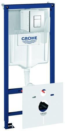 GROHE Rapid SL 5-in-1 Set für WC – 1,13 m Bauhöhe, Vorwandmontage, Schallschutz inklusive