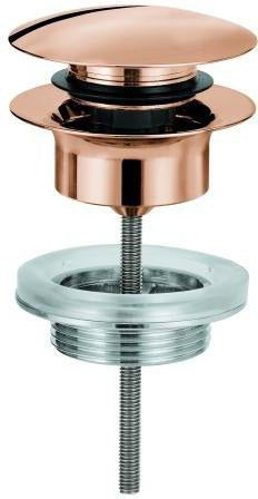 GROHE Ablaufgarnitur 65807 mit Klickverschluss für Waschtische, Chrom