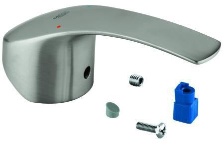 GROHE Hebel 46897 Metall Chrom – Ersatzgriff für Eurosmart Einhand-Waschtisch- und Spültischbatterie