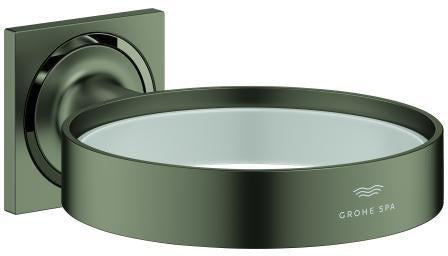 GROHE Allure Halter für Seifenschale oder Föneinsatz – verdeckte Wandmontage, Cool Sunrise gebürstet