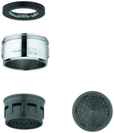 GROHE Mousseur 13952 Strahlregler M24 x 1 Außengewinde mit LongLife Oberfläche
