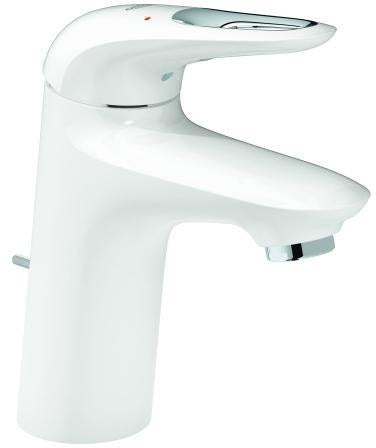 GROHE Eurostyle Einhand-Waschtischbatterie S-Size mit Zugstangen-Ablaufgarnitur, Chrom