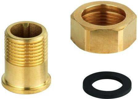 GROHE Abgangsverschraubung 1/2" R 1/2 Zoll – Komplett-Set für WC & Bidet