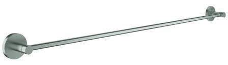 GROHE Essentials Badetuchhalter 800 mm – Verchromter Metall-Handtuchhalter mit verdeckter Befestigung