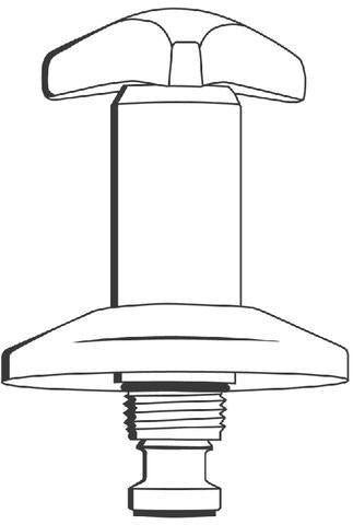 GROHE Oberteil 11502 für UP-Ventile – Trecorn-Griff, rote Markierung, 1/2 Zoll, chrom