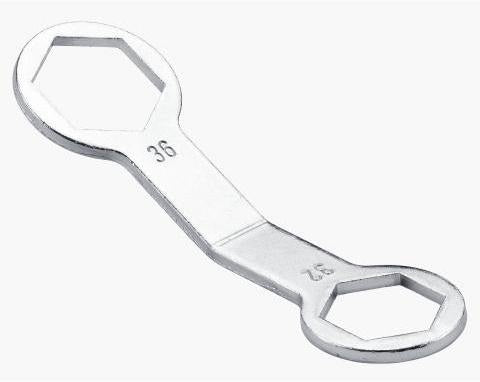 GROHE Doppelringschlüssel 440871 SW32/36 für Eichelberg Kartuschenbefestigung – Präzisionswerkzeug