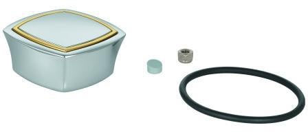 GROHE Umstellknopf 48216 chrom für Grandera Wannenkombinationen – LongLife Oberfläche