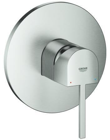 GROHE Plus Einhand-Brausebatterie Fertigmontageset Chrom für Rapido SmartBox