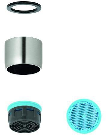 GROHE Mousseur 13928 Strahlregler M22 x 1 mit Durchflussklasse A in Chrom