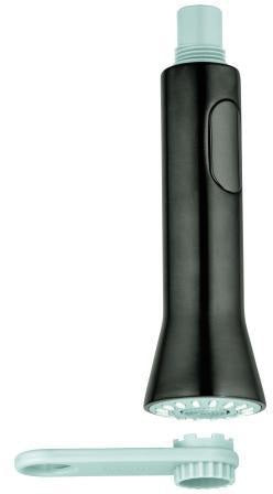 GROHE Spülbrause 46731 Chrom – Profibrause mit SpeedClean Antikalk-System und 2 Strahlarten