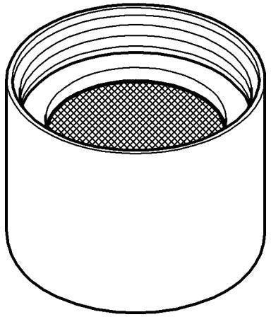 GROHE Mousseur 13999 Strahlregler supersteel – M22 x 1,0 Innengewinde, 9 l/min