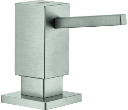 GROHE Spülmittelspender Cube 40649 für Flüssigseifen 500 ml chrom – Wandmontage