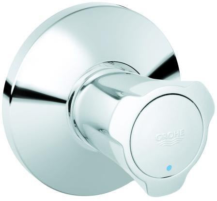 GROHE Costa Unterputzventil Oberbau – Markierung blau, Einbautiefe 20–200 mm, chrom
